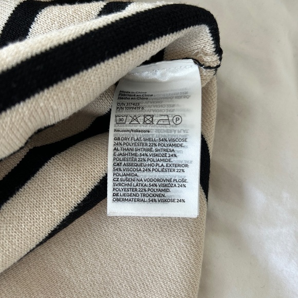 Striped tunic sweater - Picture 3 of 3